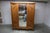 Brown Flemish Art Deco Carved Oak Wardrobe, 1930 For Sale - Image 8 of 18