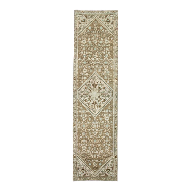 Turkish Vintage Runner Rug 2'4" x 9' #17977 For Sale