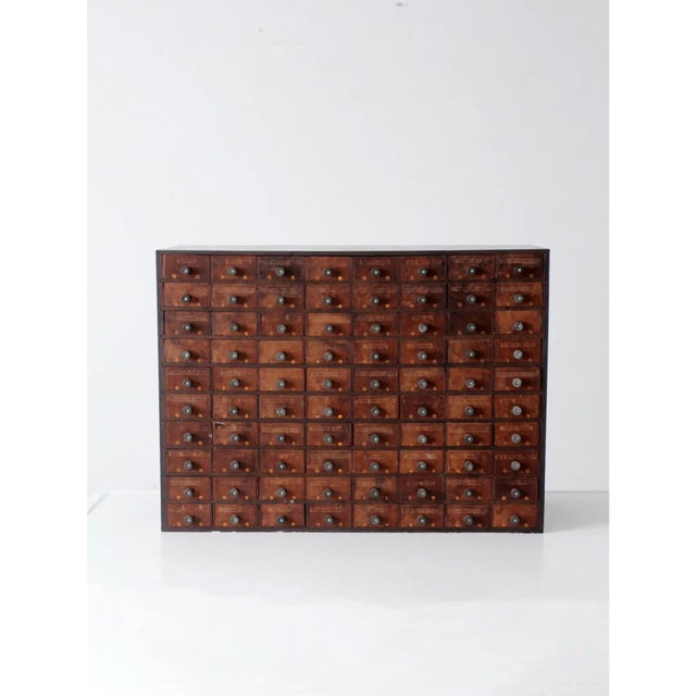 Brown Antique Phenolic Tool Chest For Sale - Image 8 of 15