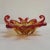 Vintage Orange Murano Glass Bowl For Sale - Image 9 of 9