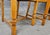 Wood Art Deco British Oak Panel Back Side Chairs, 1930, Set of 2 For Sale - Image 7 of 9