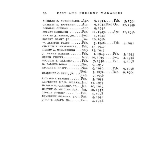 Traditional "Racquet and Tennis Club Book for 1958" For Sale - Image 3 of 9