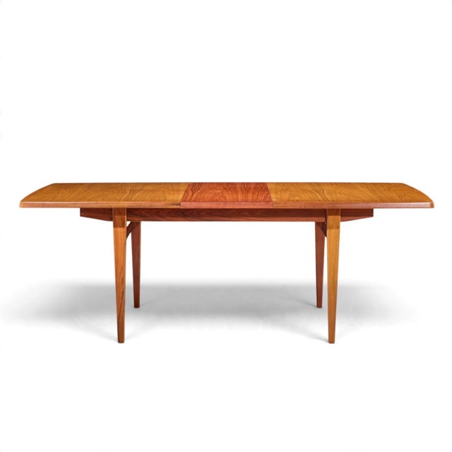 Kurt Østervig Style Mid Century Danish Rosewood Expanding Hidden Leaf Dining Table With 2 Leaves For Sale - Image 10 of 13