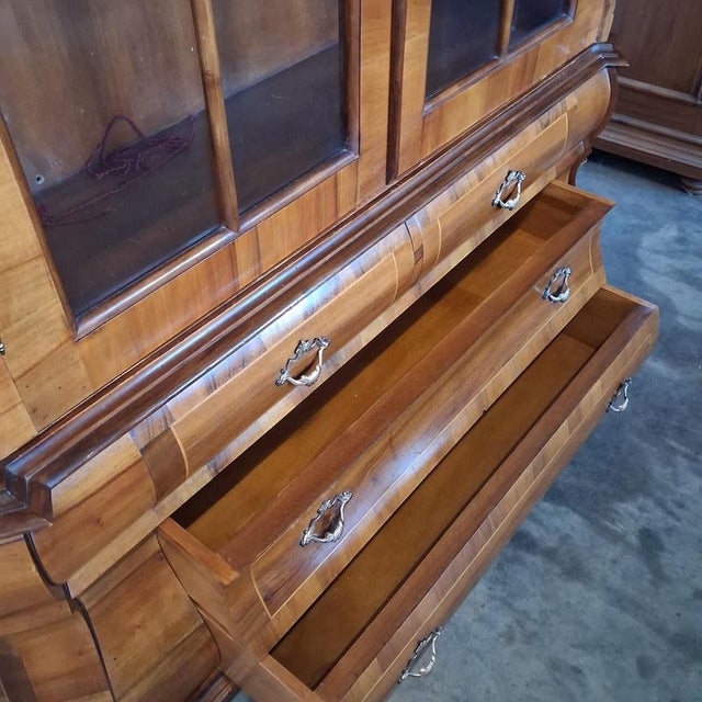 Large Baroque Dutch Display Cabinet, 1970s For Sale - Image 18 of 18