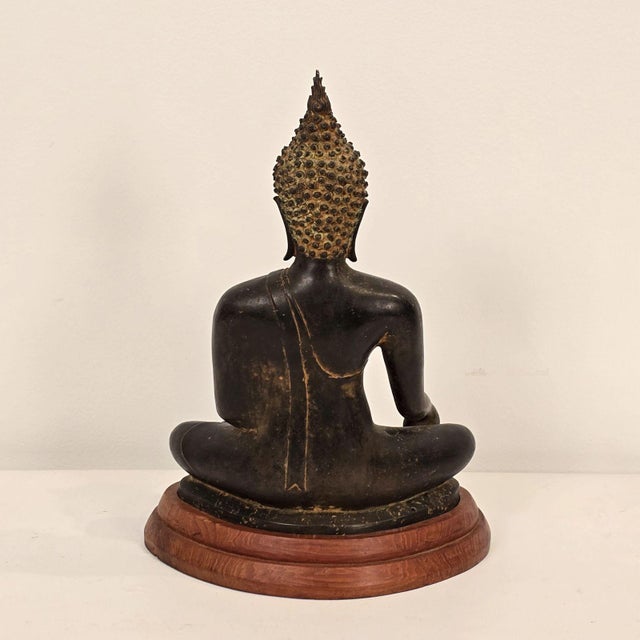 19th Century Java Style Seated Buddha, Thailand, 19th Century For Sale - Image 5 of 10