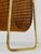 Mid-Century Magazine Rack in Brass and Woven Cane in the style of Carl Auböck, Austria, 1950s For Sale - Image 15 of 18