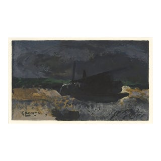 Braque Lithograph Varengeville Sur Les Galets 1959 For Sale