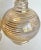 Early 20th Century Pair of Art Deco Gold Striped Glass Decanters For Sale In Los Angeles - Image 6 of 12
