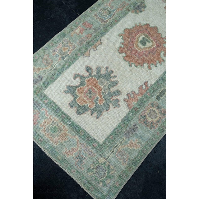 Turkish Oushak Runner Rug 2'10" x 20'6" #17409 For Sale - Image 4 of 8
