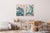 2020s 2026, Birds of Paradise, Illustration Style Painting Diptych For Sale - Image 5 of 10