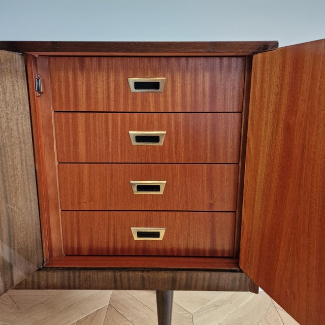 Mid-Century Modern Italian Mahogany Sideboard, 1960s For Sale - Image 11 of 18