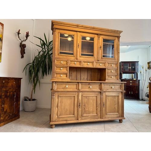 Rustic Kitchen Cabinet/Buffet/Sideboard/Tower Cabinet Dimensions: Height x Width x Depth 210 x 165 x 50 cm. For sale is a...