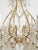 Large Beaded Italian Six-Arm Chandelier For Sale - Image 9 of 10