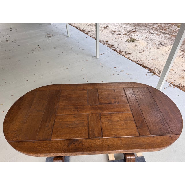 1930s Antique French Refectory For Sale - Image 5 of 18