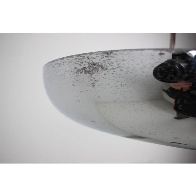 Functionalist Ufo Chrome Pendant by Josef Hurka for Napako, 1930s For Sale - Image 4 of 18