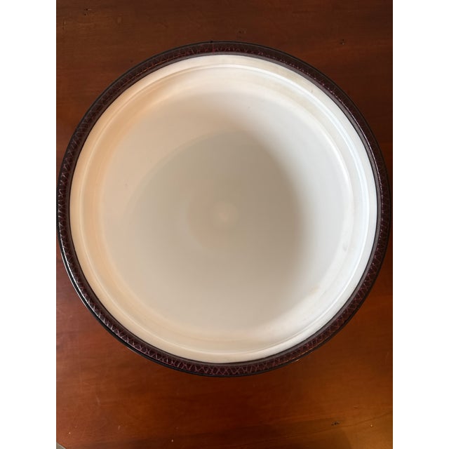 2000 - 2009 Contemporary Plaza Hotel Ice Bucket For Sale - Image 5 of 8