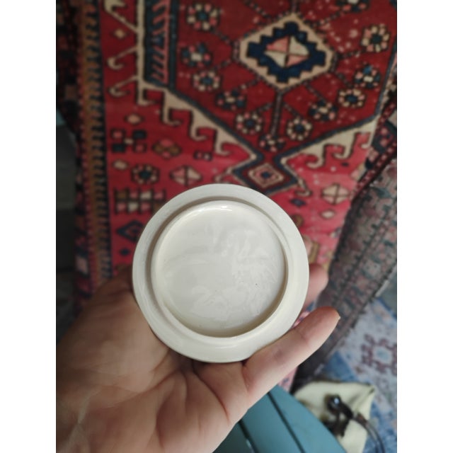 Antique Leed's Cream Ware Reticulated Tea Set For Sale In Boston - Image 6 of 10