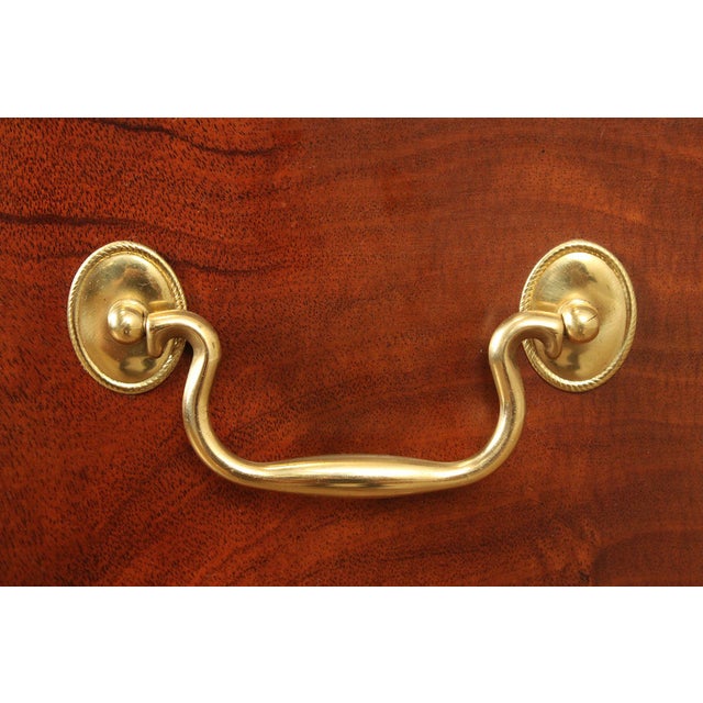 Henkel Harris Mahogany Entertainment Armoire For Sale - Image 11 of 18