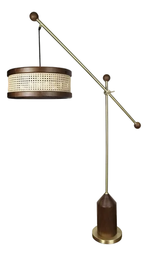 Hamilton Floor Lamp by Wood Tailors Club