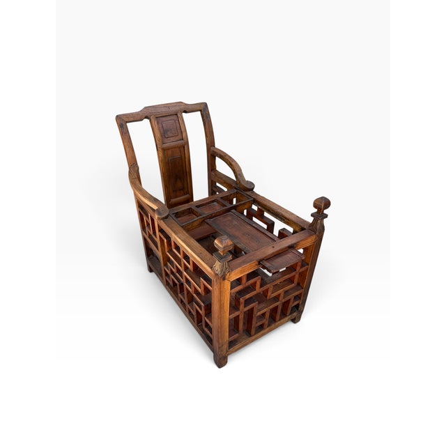Antique Chinese Ming Style Child’s Chair For Sale In Los Angeles - Image 6 of 7