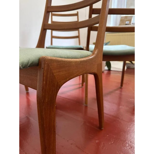 Danish Teak Dining Chairs by Korup Stolefabrik, 1960s, Set of 4 For Sale - Image 4 of 8
