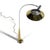 Brass Cedric Hartman 91 Co Floor Lamp in Brass and Stainless Steel For Sale - Image 8 of 12