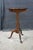 Antique Georgian Style Round Mahogany Tripod Base Candle Stand Wine Side Table For Sale - Image 18 of 18
