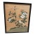 1930s “Huaniao-Hua” (Bird and Flower) Gongbi Style Chinese Watercolor & Ink on Woven Silk For Sale