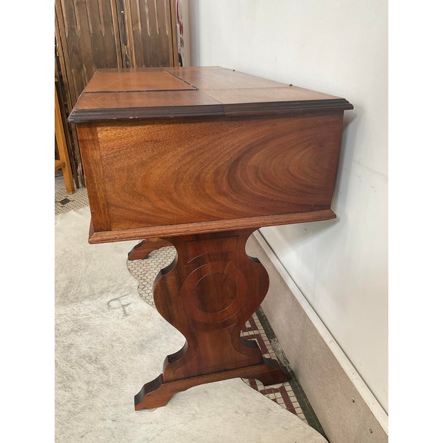 Antique Spinet Secretary/Desk Attr. To Hekman For Sale - Image 14 of 16