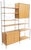 Freestanding Shelving System in Ash Wood from WHB, 1960s For Sale