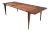 Handcrafted Oslo Dining Table in Oregon Black Walnut, 120" x 42" x 30" For Sale