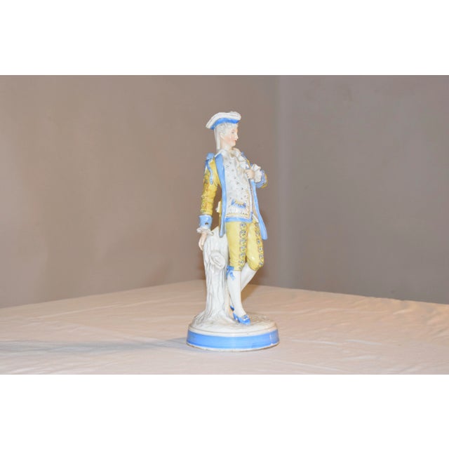 Figurative 19th C Sitzendorf Figure For Sale - Image 3 of 9