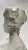 White 19th Century Continental Female Bust Sculpture in White Marble For Sale - Image 8 of 12
