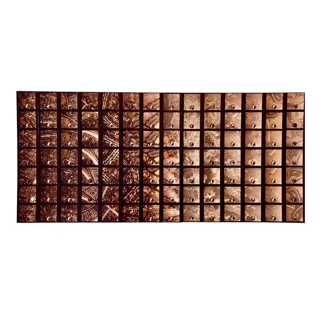 Vera Simons, Huge Mural Photo Mosaic Collage Photograph Rolex Watch Aviator Feminist Art, 1979 For Sale