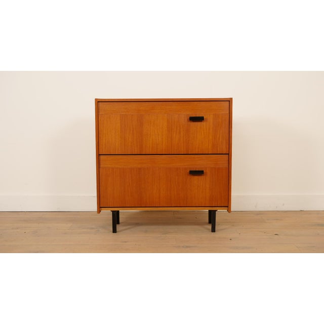 Vintage Shoe Cabinet in Teak, 1960s For Sale - Image 12 of 12
