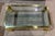 Early 21st Century Glass Top Gold Coffee Table Attributed to Mastercraft For Sale - Image 5 of 5