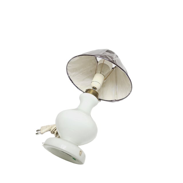 Classical Bedside Lamp from Holmegaard, Denmark, 1970s For Sale - Image 13 of 17