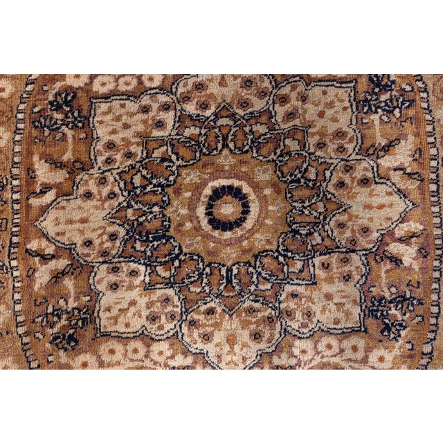 Oversized Exquisite 1880s Antique Persian Kirman Rug For Sale - Image 9 of 9