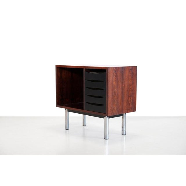 1960s Danish Rosewood Record Player Cabinet, 1960s For Sale - Image 5 of 5