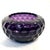 Mid Century American Fostoria Amethyst Glass Rose Bowl For Sale - Image 10 of 12