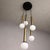 Pendant Lamp in Metal and Glass attributed to Stilnovo,1960s For Sale - Image 6 of 11