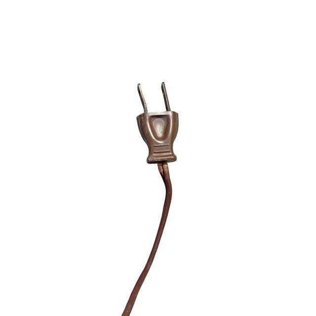 Brown Vintage Mid Century Modern Designer Laurel Lamp Company Pair of Table Lamps Lighting For Sale - Image 8 of 8