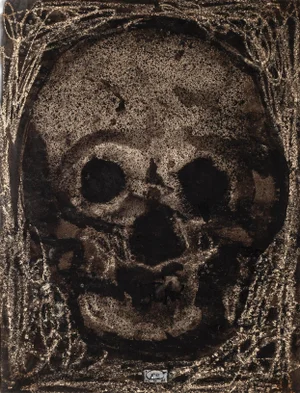 Eugène Berman, Image of Death, 1961, Original Ink and Watercolor on Paper