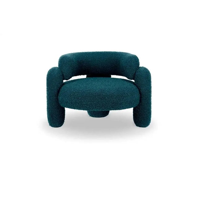 Embrace Cormo Azure Armchair by Royal Stranger For Sale - Image 9 of 9