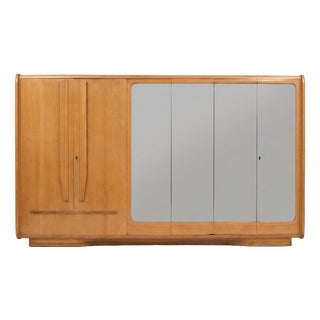 Wardrobe by Vittorio Dassi for La Permanente Mobili Cantù, 1950s For Sale