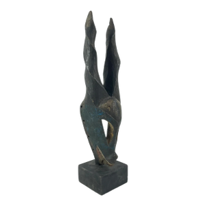 Early 20th Century Ogoni Wood Antelope Mask Cross River Nigeria MATTER COLLECTION