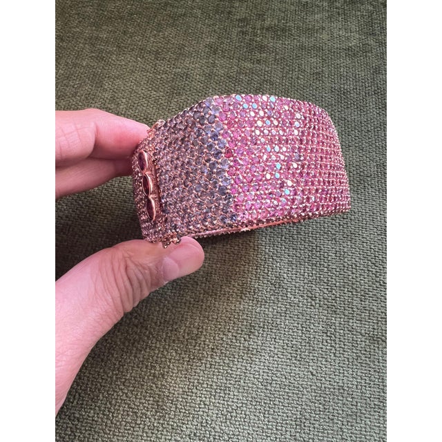 Bochic "Capri" Purple Amethyst & Ruby Cuff Set In 18K & Silver Purple Amethyst Red Ruby 12 Carats The Bochic "Capri" Opal...