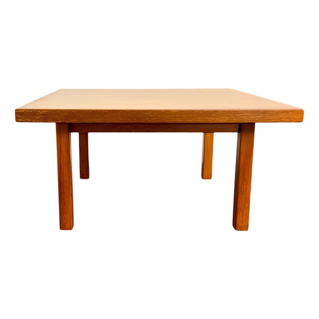 Oak Coffee Table by Hans J. Wegner for Getama, 1960s For Sale