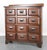 Wood 19th Century Pine & Black Walnut Apothecary Cabinet For Sale - Image 7 of 14