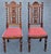 Set 4 Mid 20th C. Jacobean Style Carved and Barley Twist Oak Upholstered Chairs For Sale - Image 4 of 13